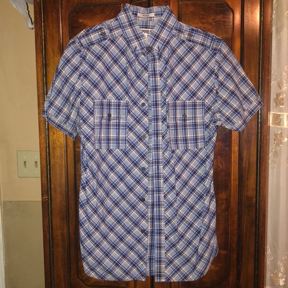 Express plaid shirt Small